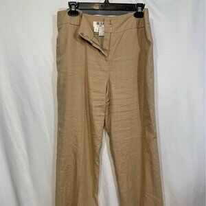 𝅺Bill BLASS linen ladies pants. Size 10. Fully lined. Excellent condition
